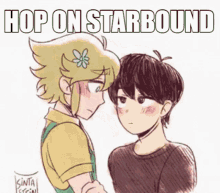 Hop On Starbound GIF - Hop On Starbound Omori GIFs