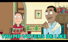 Trump Racist Rick And Morty GIF - Trump Racist Rick And Morty Jerry GIFs