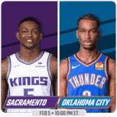 Sacramento Kings Vs. Oklahoma City Thunder Pre Game GIF - Nba Basketball Nba 2021 GIFs