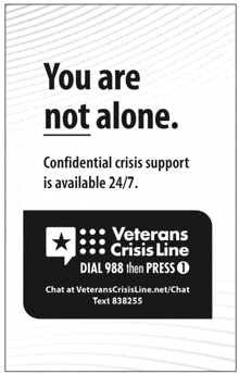 a poster that says " you are not alone " on it