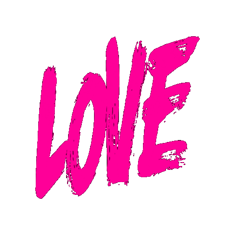 Love Heart Sticker - Love Heart Dj Scene Stickers