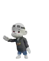 a cartoon character wearing a shirt that says that