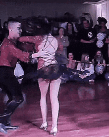 Disco Dancing Fringe Skirt GIF