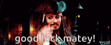 Good Luck GIF - Good Luck Pirates GIFs