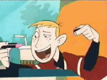 Kim Possible Ron Stoppable GIF - Kim Possible Ron Stoppable Lipstick GIFs