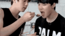 Jin Min Eating GIF - Jin Min Eating Food GIFs