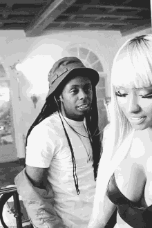 Lil Wayne Nicki Minaj GIF - Lil Wayne Nicki Minaj Laugh GIFs