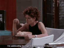 Debramessing Stress Eating GIF - Debramessing Stress Eating Will And Grace GIFs