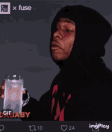 Dababy Water GIF - Dababy Water Laugh GIFs
