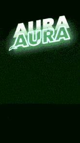 aura aura is displayed on a green background