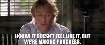 Owen Wilson Progress GIF - Owen Wilson Progress Making GIFs