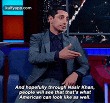 And Hopefully Through Nasir Khan,People Will See That That'S Whatamerican Can Look Like As Well..Gif GIF - And Hopefully Through Nasir Khan People Will See That That'S Whatamerican Can Look Like As Well. Riz Ahmed GIFs