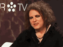 Robert Smith The Cure GIF - Robert Smith The Cure Facepalm GIFs