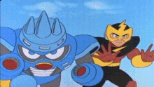 Mega Man Needle Man GIF - Mega Man Needle Man Blast GIFs