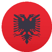 Albania Flags Sticker