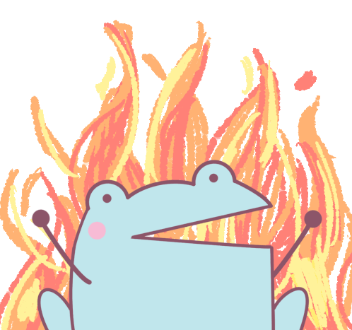 Chaos This Is Fine Sticker - Chaos This Is Fine Fire Stickers