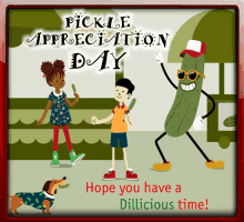 Pickle Appreciation Day National Pickle Day GIF - Pickle Appreciation Day National Pickle Day Pickle GIFs