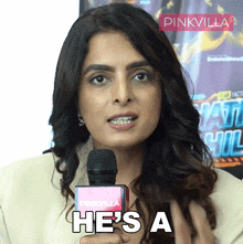 Hes A Perfect Mentor Ruhi Chaturvedi GIF - Hes A Perfect Mentor Ruhi Chaturvedi Pinkvilla GIFs