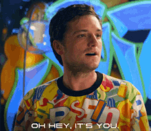 When You Forget Someone'S Name GIF - Future Man Oh Hey Its You GIFs