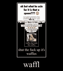 Waffles Cpu GIF - Waffles Cpu Spoon GIFs