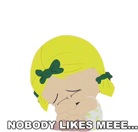 Nobody Likes Meee Butters Stotch Sticker - Nobody Likes Meee Butters Stotch South Park Stickers