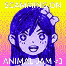 Omori Scamming On Animal Jam GIF - Omori Scamming On Animal Jam Scamming GIFs