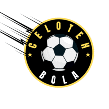 a soccer ball in a circle with the words gelote bola