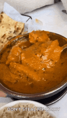 Butter Chicken Indian Food GIF - Butter Chicken Indian Food Rice GIFs