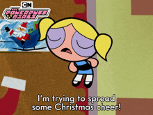 I'M Trying To Spread Some Christmas Cheer Bubbles GIF - I'M Trying To Spread Some Christmas Cheer Bubbles Powerpuff Girls GIFs