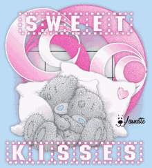 Sweet Kisses Teddy Bears GIF