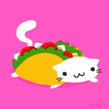 Cat Taco GIF
