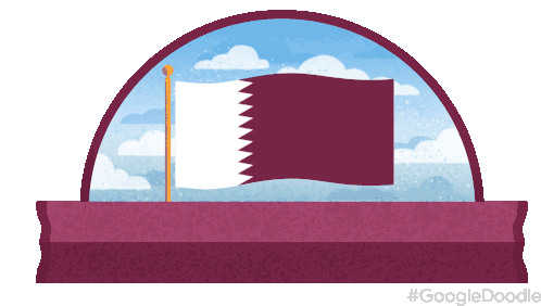 Qatar National Day Happy Qatar National Day Sticker - Qatar National Day Happy Qatar National Day Happy National Day Stickers