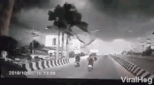 Motorcycle Crash GIF
