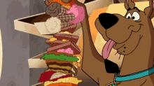Scooby Doo Sandwich GIF - Scooby Doo Sandwich Dogs GIFs