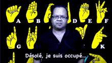 Desole Je Suis Occupe Lsf Lsf GIF - Desole Je Suis Occupe Lsf Lsf Usm67 GIFs