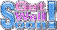 Get Well Soon Get Better Soon Sticker - Get Well Soon Get Better Soon Sparkle Stickers