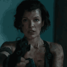 You Can'T Run Anymore GIF - Resident Evil Resident Evil The Final Chapter Milla Jovovich GIFs
