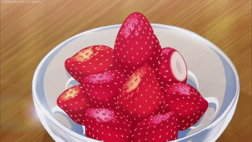 Strawberries Anime GIF - Strawberries Anime - Discover & Share GIFs