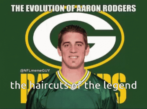 aaron rodgers haircut