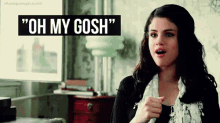 Selena Gomez Oh My Gosh GIF - Ohmygosh Omg GIFs