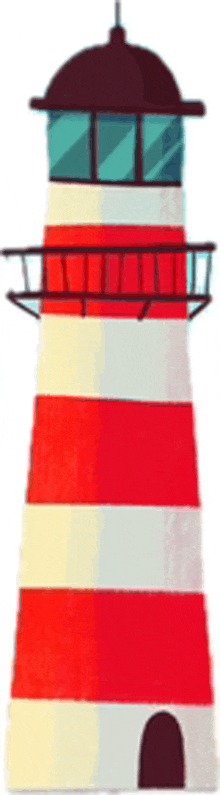 Cartoon Cartoon Lighthouse GIF