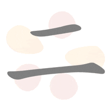 a drawing of a pair of glasses with a black handle