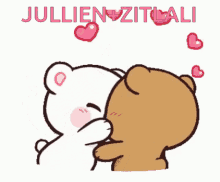 Jullien And Zitlali Kiss GIF