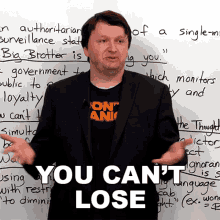 You Cant Lose Alex GIF - You Cant Lose Alex Engvid GIFs