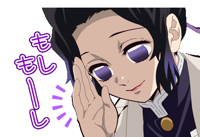 Demon Slayer Kimetsu No Yaiba Sticker - Demon Slayer Kimetsu No Yaiba Shinobu Stickers