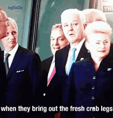 Trump Crab Legs GIF