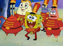ダンス　スポンジボブ GIF - Spongebob Dancing Band GIFs