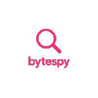 a pink magnifying glass with the word yq29tvd underneath it