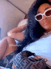 Natalie Nunn Adore Nunn GIF - Natalie Nunn Adore Nunn Peace Sign GIFs