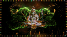 Lord Shiva Meditate GIF - Lord Shiva Meditate Trees GIFs